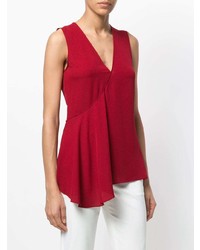 Женская красная майка от Theory