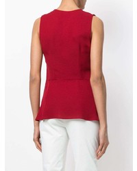 Женская красная майка от Theory