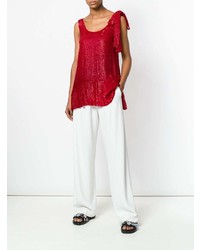 Женская красная майка от P.A.R.O.S.H.