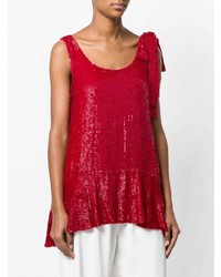 Женская красная майка от P.A.R.O.S.H.