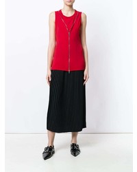 Женская красная майка от MM6 MAISON MARGIELA