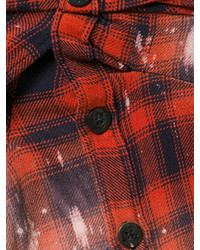 Красная мини-юбка в шотландскую клетку от Faith Connexion