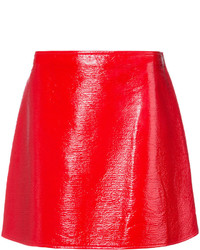 Красная мини-юбка от Courreges