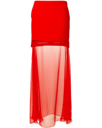 Красная мини-юбка от Givenchy