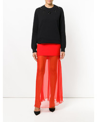 Красная мини-юбка от Givenchy