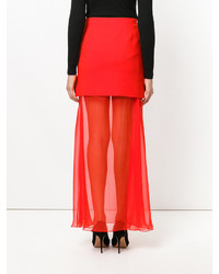 Красная мини-юбка от Givenchy