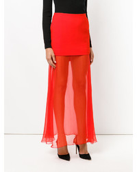 Красная мини-юбка от Givenchy