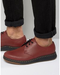 Мужская красная обувь от Dr. Martens