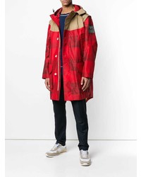 Мужская красная парка от Woolrich