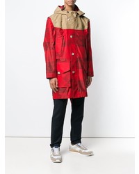 Мужская красная парка от Woolrich