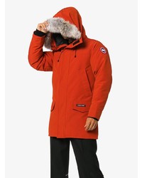 Мужская красная парка от Canada Goose