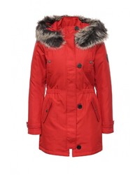 Женская красная парка от Only