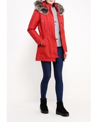 Женская красная парка от Only