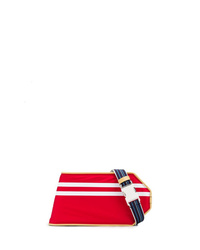 Мужская красная поясная сумка из плотной ткани от Marni