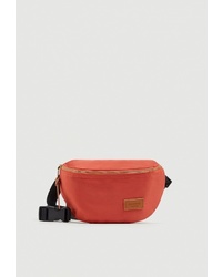 Красная поясная сумка из плотной ткани от Pull&Bear