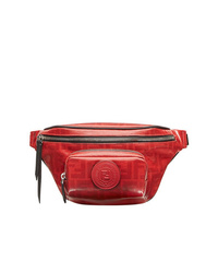 Мужская красная поясная сумка от Fendi