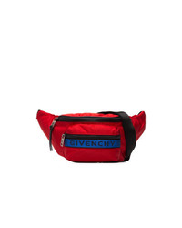 Мужская красная поясная сумка от Givenchy