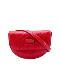 Красная поясная сумка от Wandler