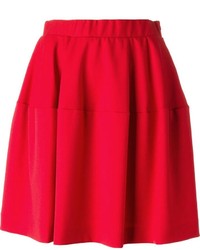 Красная пышная юбка от P.A.R.O.S.H.