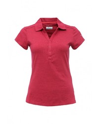 Женская красная рубашка поло от Columbia