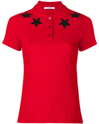 Женская красная рубашка поло от Givenchy