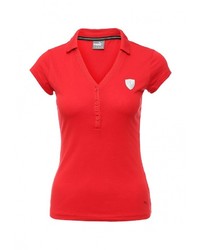 Женская красная рубашка поло от Puma
