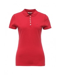 Женская красная рубашка поло от Tommy Hilfiger Denim