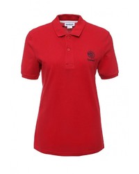 Женская красная рубашка поло