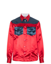 Мужская красная рубашка с длинным рукавом от Calvin Klein 205W39nyc