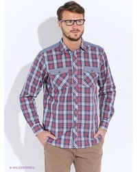 Мужская красная рубашка с длинным рукавом от Favourite