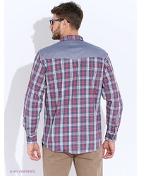 Мужская красная рубашка с длинным рукавом от Favourite