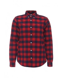 Мужская красная рубашка с длинным рукавом от Gap