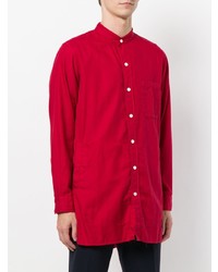 Мужская красная рубашка с длинным рукавом от Ts(S)