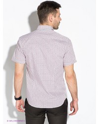 Мужская красная рубашка с коротким рукавом от Hazard