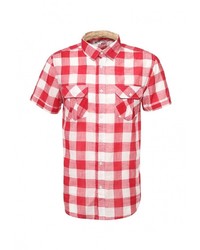 Мужская красная рубашка с коротким рукавом от Modis