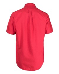 Мужская красная рубашка с коротким рукавом от Polo Ralph Lauren