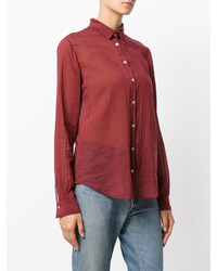 Женская красная рубашка от Forte Forte