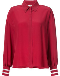 Женская красная рубашка от Fendi