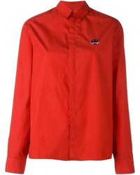 Женская красная рубашка от Kenzo