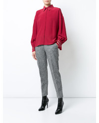 Женская красная рубашка от Fendi