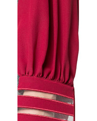 Женская красная рубашка от Fendi