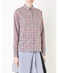 Женская красная рубашка от MAISON KITSUNE