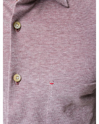 Мужская красная рубашка от Kiton