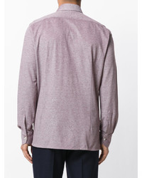 Мужская красная рубашка от Kiton