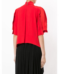 Женская красная рубашка от Antonio Berardi