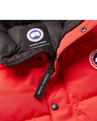 Мужская красная стеганая куртка без рукавов от Canada Goose