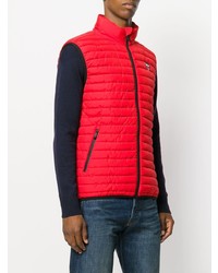Мужская красная стеганая куртка без рукавов от Rossignol
