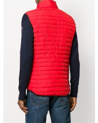 Мужская красная стеганая куртка без рукавов от Rossignol