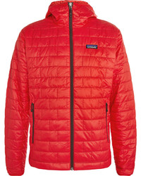 Мужская красная стеганая куртка от Patagonia