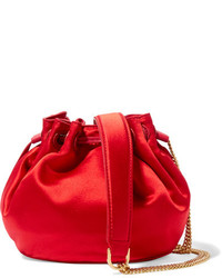 Красная сумка-мешок от Diane von Furstenberg